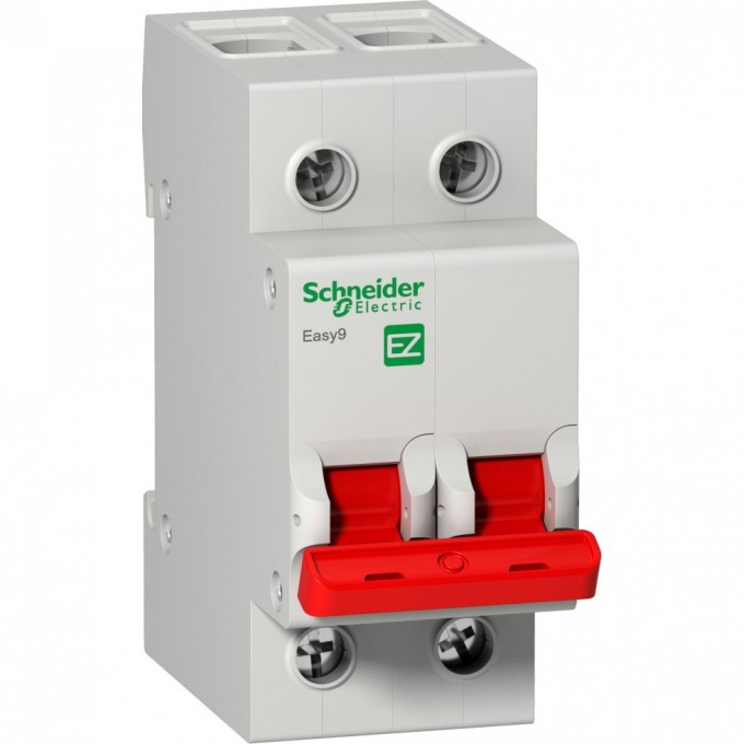 Выключатель нагрузки SCHNEIDER ELECTRIC EASY9 (модульный рубильник) 2П 40А 400В =S= EZ9S16240 Выключатель нагрузки SCHNEIDER ELECTRIC EASY9 (модульный рубильник) 2П 40А 400В =S= EZ9S16240