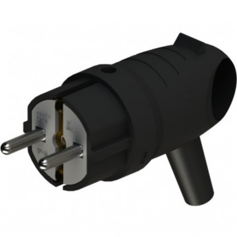 Вилка SCHNEIDER ELECTRIC MST1102BK 2К+З 16А/250В IP44 угловая каучуковая черный Вилка SCHNEIDER ELECTRIC MST1102BK 2К+З 16А/250В IP44 угловая каучуковая черный