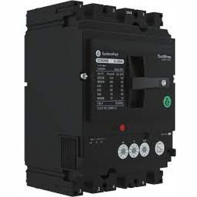 Выключатель автоматический SCHNEIDER ELECTRIC SYSTEMEPACT CCB100 36кА 3P3D TMD100 рычаг SE SPC100F100L3DF Выключатель автоматический SCHNEIDER ELECTRIC SYSTEMEPACT CCB100 36кА 3P3D TMD100 рычаг SE SPC100F100L3DF